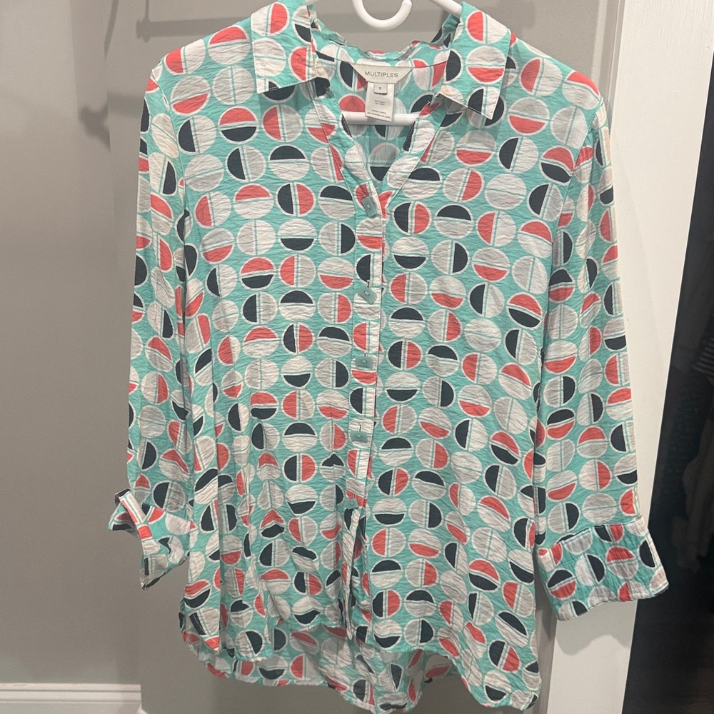 Vintage Multiples Shirt, size Small